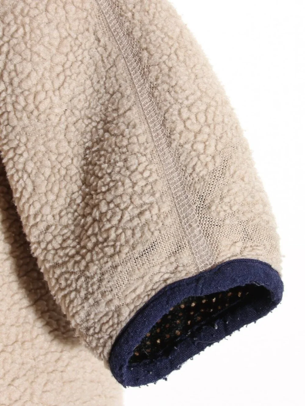 Patagonia Retro Cardigan 90s Vintage Deep Pile Fleece Full Zip Jacket Sz Medium